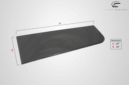 Universal Carbon Creations Rear Splitters - 2 Piece