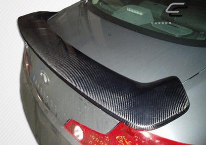 2003-2007 Infiniti G Coupe Carbon Creations OEM Look Carbon Fiber Rear Wing