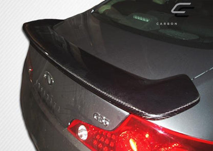 2003-2007 Infiniti G Coupe Carbon Creations OEM Look Carbon Fiber Rear Wing