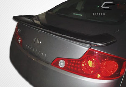 2003-2007 Infiniti G Coupe Carbon Creations OEM Look Carbon Fiber Rear Wing