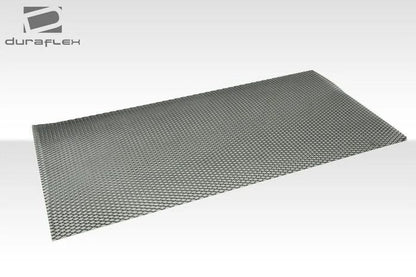 Diamond Cut Mesh Grille (silver) - 2 Piece