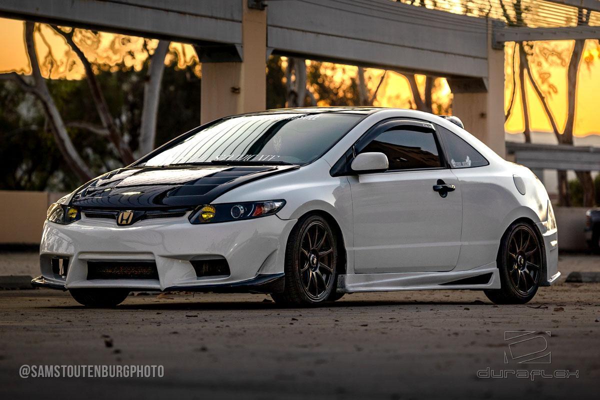 2006-2011 Honda Civic Carbon Creations Circuit Carbon Fiber Hood