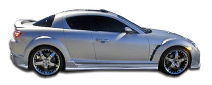 2004-2011 Mazda RX8 Duraflex Raven Side Skirts