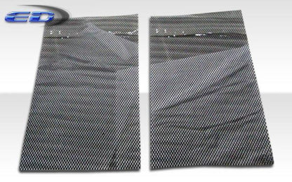 Diamond Cut Mesh Grille (black) - 2 Piece
