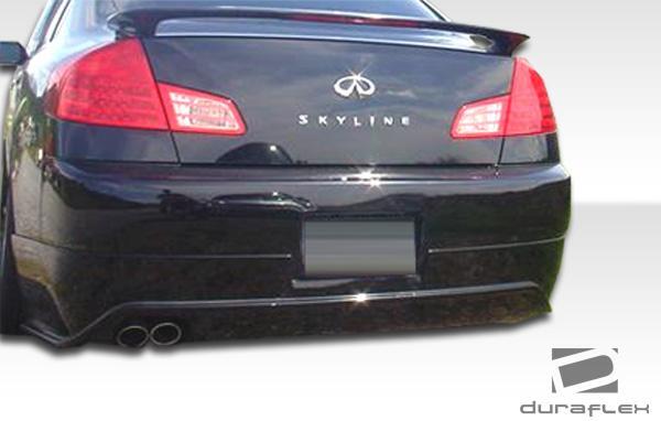 2003-2004 Infiniti G Sedan Duraflex Sigma Rear Lip