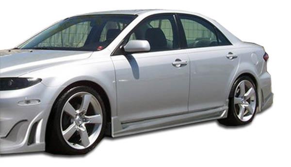 2003-2008 Mazda 6 Duraflex Bomber Side Skirts