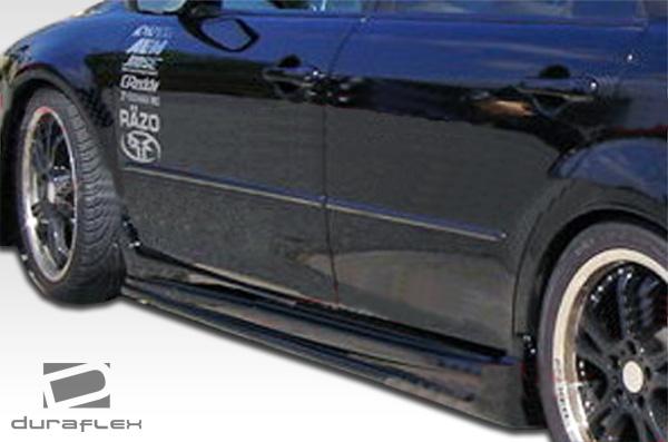 2003-2008 Mazda 6 Duraflex Bomber Side Skirts