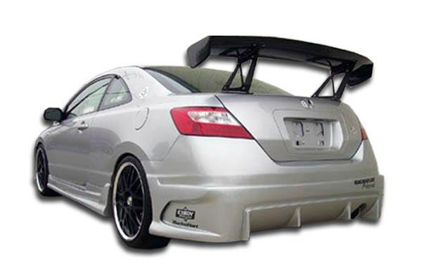 2006-2011 Honda Civic Duraflex Raven Rear Bumper