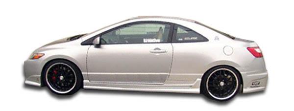 2006-2011 Honda Civic Duraflex Raven Side Skirts