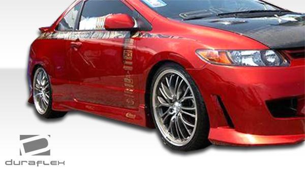 2006-2011 Honda Civic Duraflex Type M Side Skirts