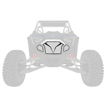 3 Piece Laser Cut Steel Grille RZR PRO R & Turbo R