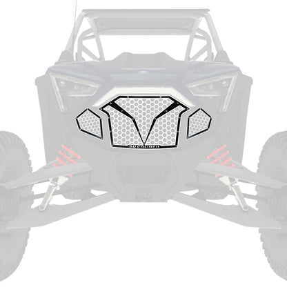 3 Piece Laser Cut Steel Grille RZR PRO R & Turbo R