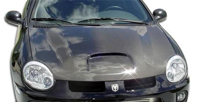 2000-2005 Dodge Neon Carbon Creations SRT Look Carbon Fiber Hood