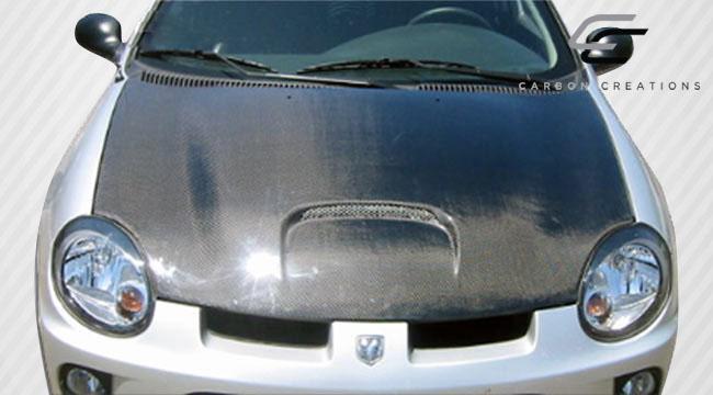 2000-2005 Dodge Neon Carbon Creations SRT Look Carbon Fiber Hood