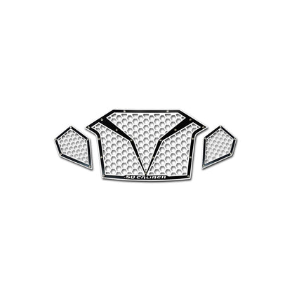 3 Piece Laser Cut Steel Grille RZR PRO R & Turbo R