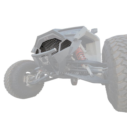 3 Piece Laser Cut Steel Grille RZR PRO R & Turbo R