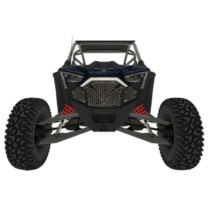 3 Piece Laser Cut Steel Grille RZR PRO R & Turbo R
