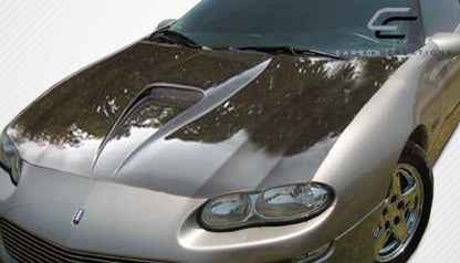 1998-2002 Chevrolet Camaro Carbon Creations Supersport Carbon Fiber Hood