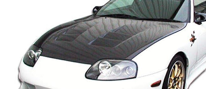 1993-1998 Toyota Supra Carbon Creations TS-1 Carbon Fiber Hood