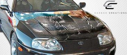 1993-1998 Toyota Supra Carbon Creations TS-1 Carbon Fiber Hood