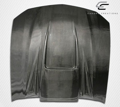 2005-2009 Ford Mustang Carbon Creations Spyder 3 Carbon Fiber Hood