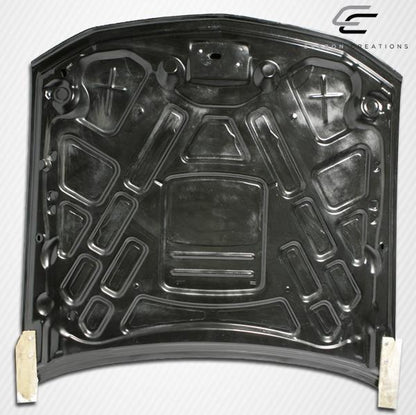 2005-2009 Ford Mustang Carbon Creations Spyder 3 Carbon Fiber Hood
