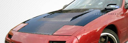 1986-1991 Mazda RX7 Carbon Creations D-1 Carbon Fiber Hood