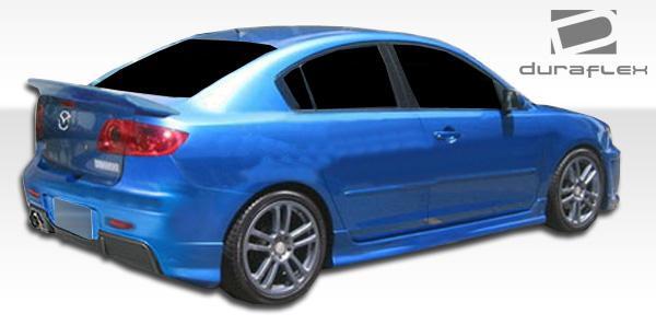 2004-2009 Mazda 3 Duraflex I-Spec Rear Bumper