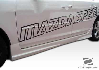 2004-2009 Mazda 3 Duraflex I-Spec Side Skirts