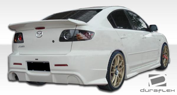 2004-2009 Mazda 3 Duraflex I-Spec Rear Wing