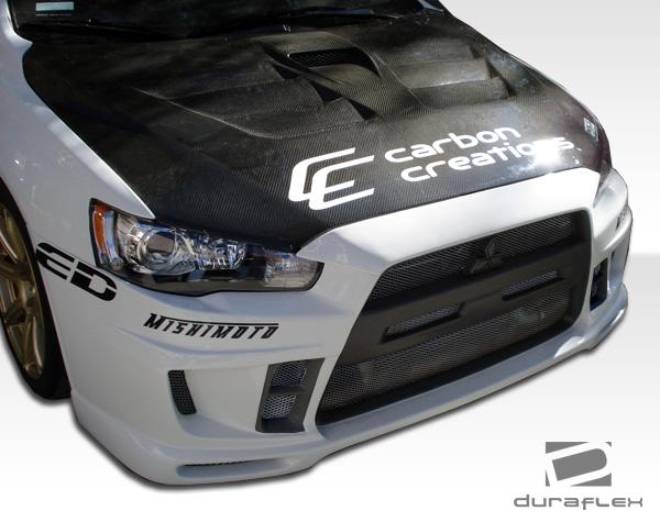 2008-2015 Mitsubishi Evolution Duraflex GT Concept Front Bumper