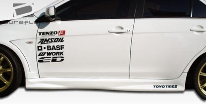 2008-2015 Mitsubishi Evolution Duraflex GT Concept Side Skirts