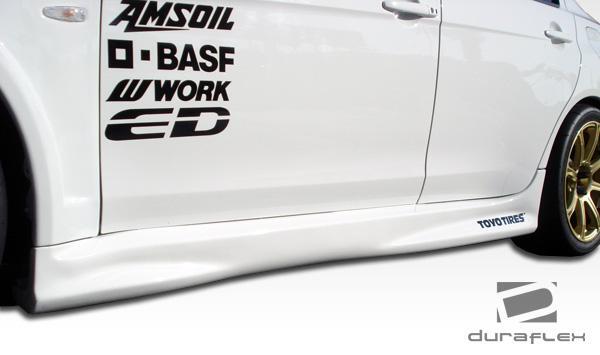 2008-2015 Mitsubishi Evolution Duraflex GT Concept Side Skirts