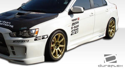 2008-2015 Mitsubishi Evolution Duraflex GT Concept Side Skirts