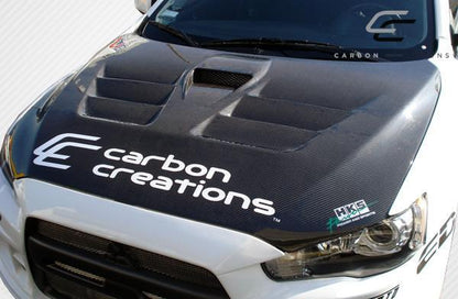 2008-2017 Mitsubishi Evolution Carbon Creations GT Concept Carbon Fiber Hood