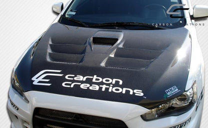 2008-2017 Mitsubishi Evolution Carbon Creations GT Concept Carbon Fiber Hood