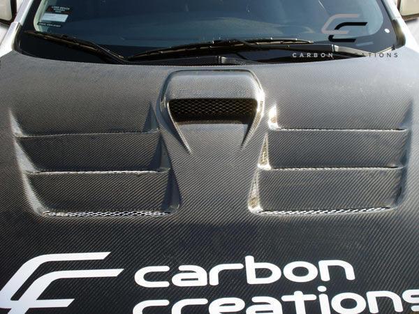 2008-2017 Mitsubishi Evolution Carbon Creations GT Concept Carbon Fiber Hood