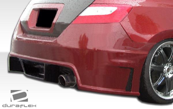 2006-2011 Honda Civic Duraflex Sigma Rear Bumper