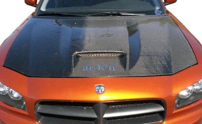 2006-2010 Dodge Charger Carbon Creations SRT Look Carbon Fiber Hood
