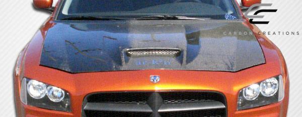2006-2010 Dodge Charger Carbon Creations SRT Look Carbon Fiber Hood