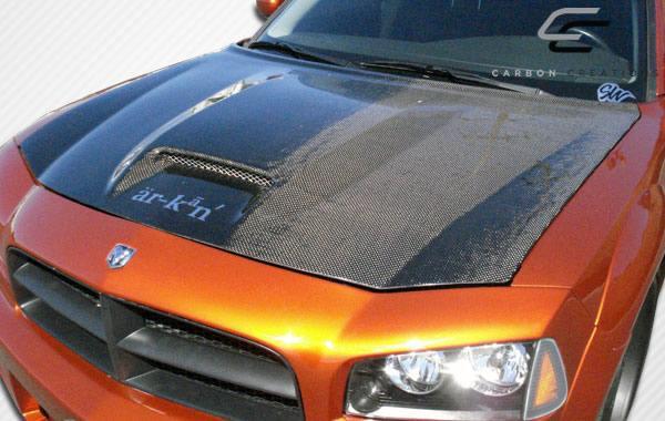2006-2010 Dodge Charger Carbon Creations SRT Look Carbon Fiber Hood