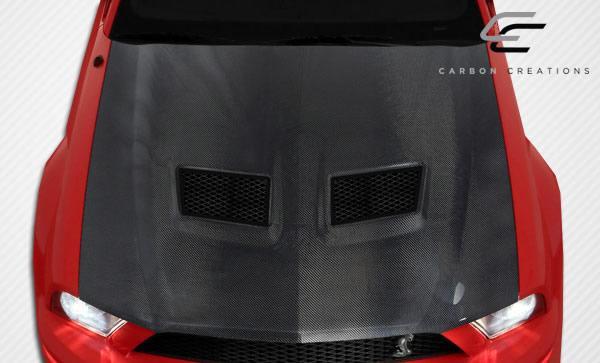 2005-2009 Ford Mustang Carbon Creations OEM Look Carbon Fiber Hood
