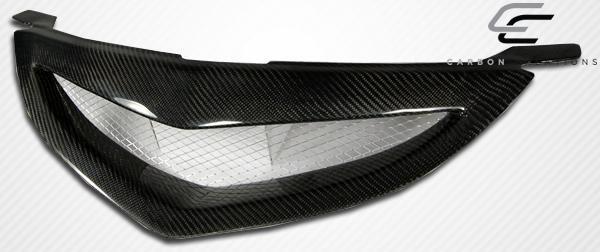 2004-2009 Mazda 3 Carbon Creations Open Mouth Carbon Fiber Grille