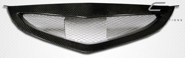 2004-2009 Mazda 3 Carbon Creations Open Mouth Carbon Fiber Grille
