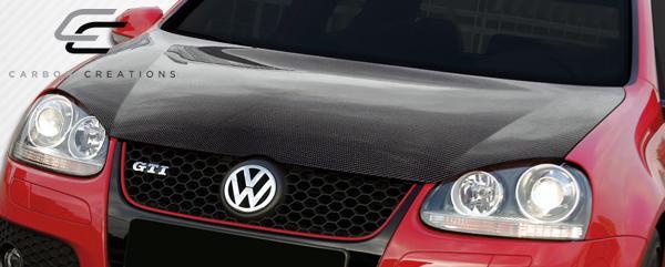 2005-2010 Volkswagen Jetta Carbon Creations OEM Look Carbon Fiber Hood