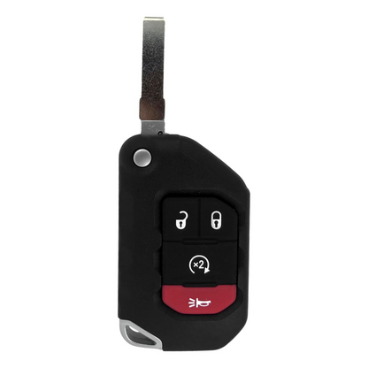 Jeep Gladiator / Wrangler 4 Button Proximity Flip Key 2018-2025 For OHT1130261 | Aftermarket