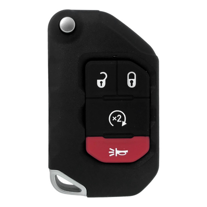 Jeep Gladiator / Wrangler 4 Button Proximity Flip Key 2018-2025 For OHT1130261 | Aftermarket