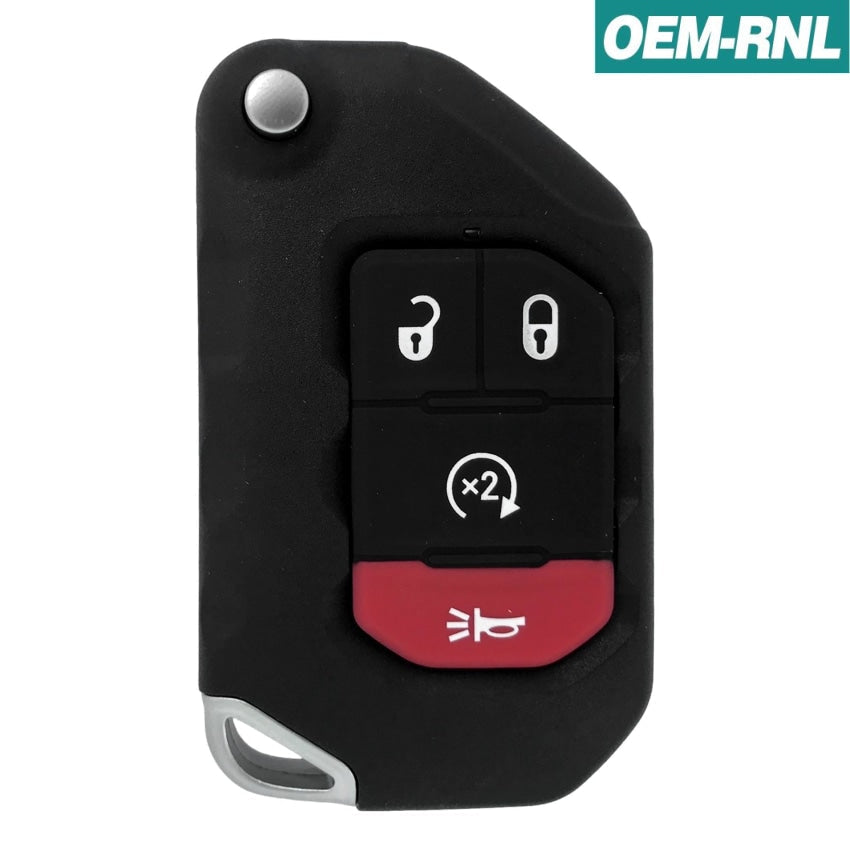Jeep Gladiator / Wrangler 2018-2025 OEM 4 Button Proximity Flip Key OHT1130261