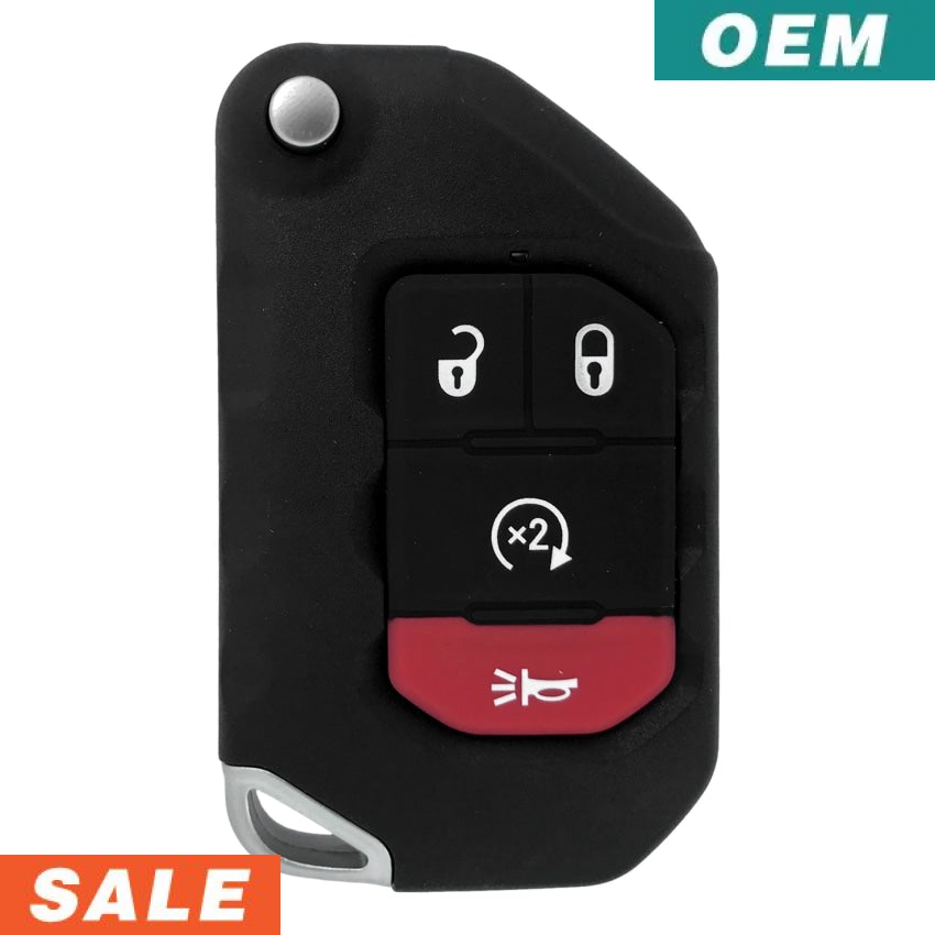 Jeep Gladiator / Wrangler 2018-2025 OEM 4 Button Proximity Flip Key OHT1130261