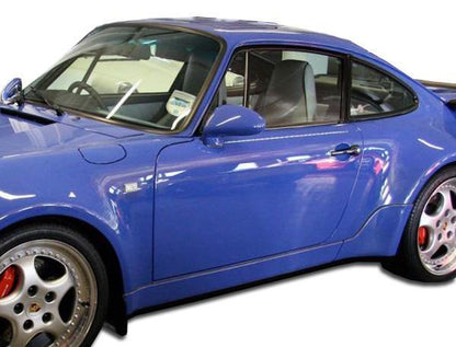 1989-1994 Porsche 964 Duraflex Turbo Look Side Skirts